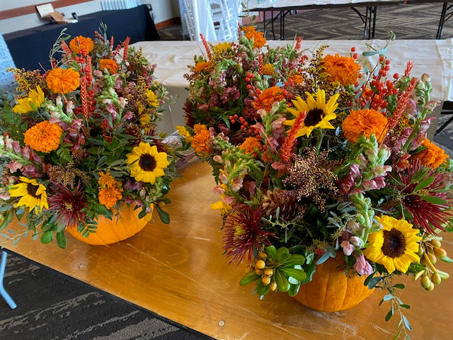 Autumn Harvest Pumpkin – AZAR FLRST INC/NEWPORT BEACH FLRST & GDN, Irvine CA