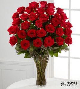 Red Rose Bouquet - 36 Long Stem Roses – AZAR FLRST INC/NEWPORT BEACH FLRST & GDN, Irvine CA
