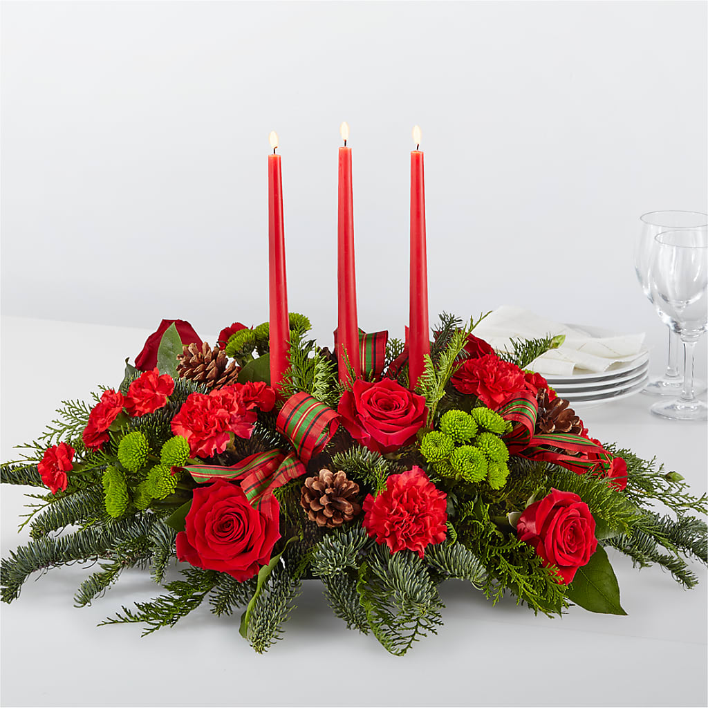 By the Candlelight Centerpiece – AZAR FLRST INC/NEWPORT BEACH FLRST & GDN, Irvine CA