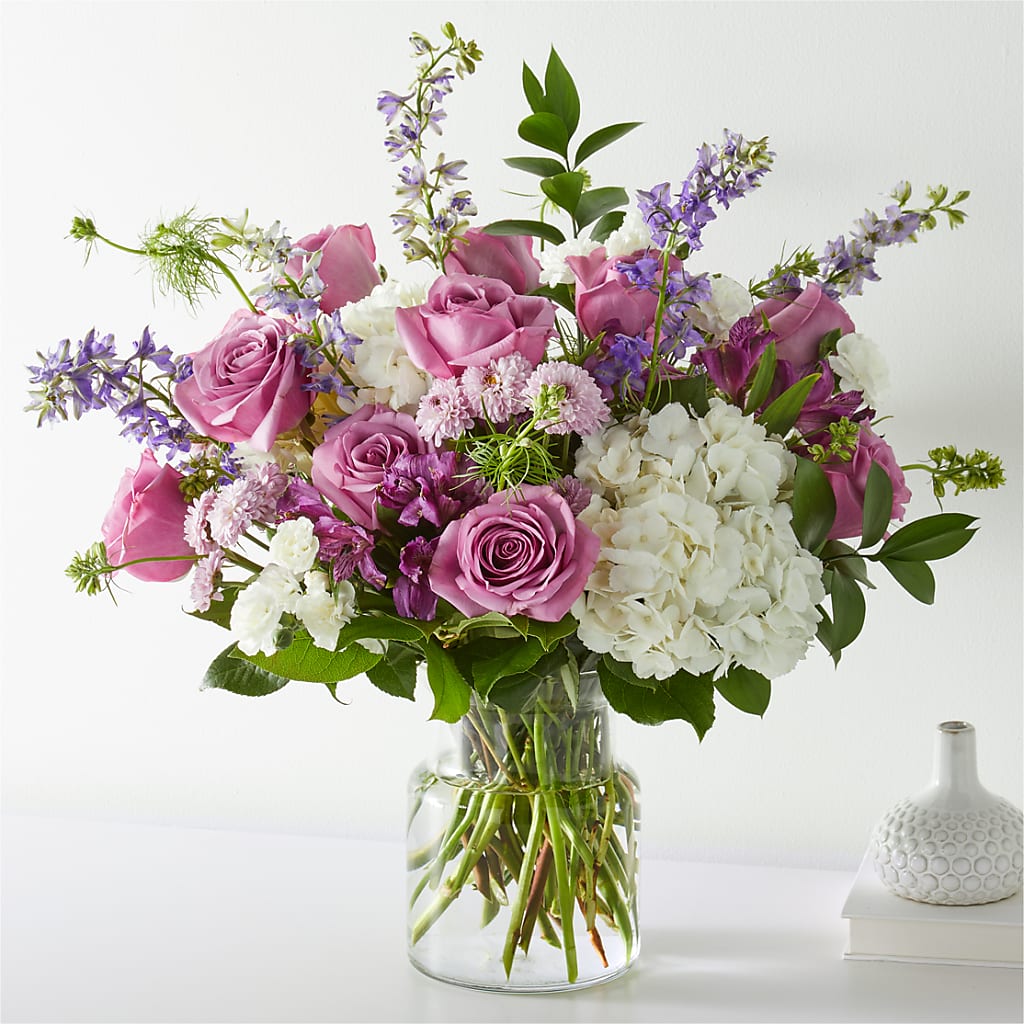 Violet Caress Bouquet – AZAR FLRST INC/NEWPORT BEACH FLRST & GDN, Irvine CA