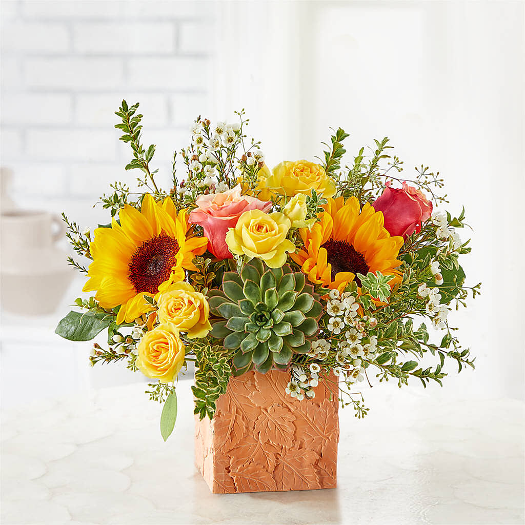 Sunflower Season Bouquet – AZAR FLRST INC/NEWPORT BEACH FLRST & GDN, Irvine CA
