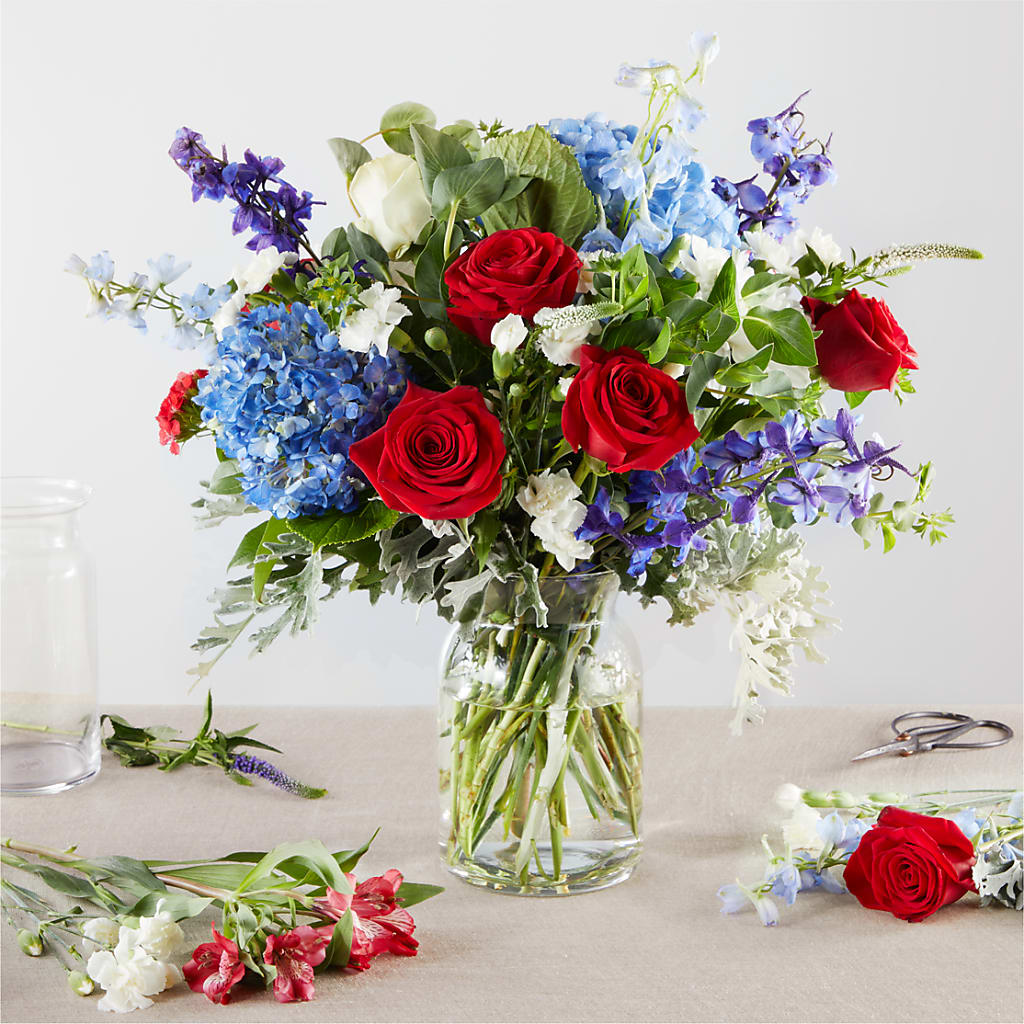 Star Spangled - A Florist Original – AZAR FLRST INC/NEWPORT BEACH FLRST & GDN, Irvine CA