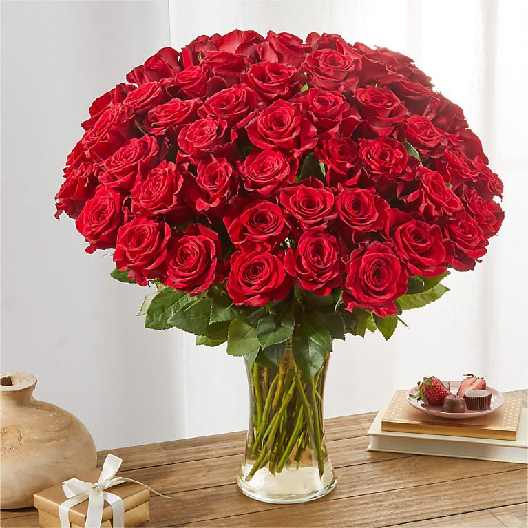 Forever Yours – Fifty Red Roses