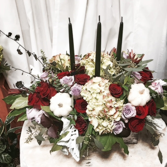 Enchanted Shadows Halloween Centerpiece – AZAR FLRST INC/NEWPORT BEACH FLRST & GDN, Irvine CA