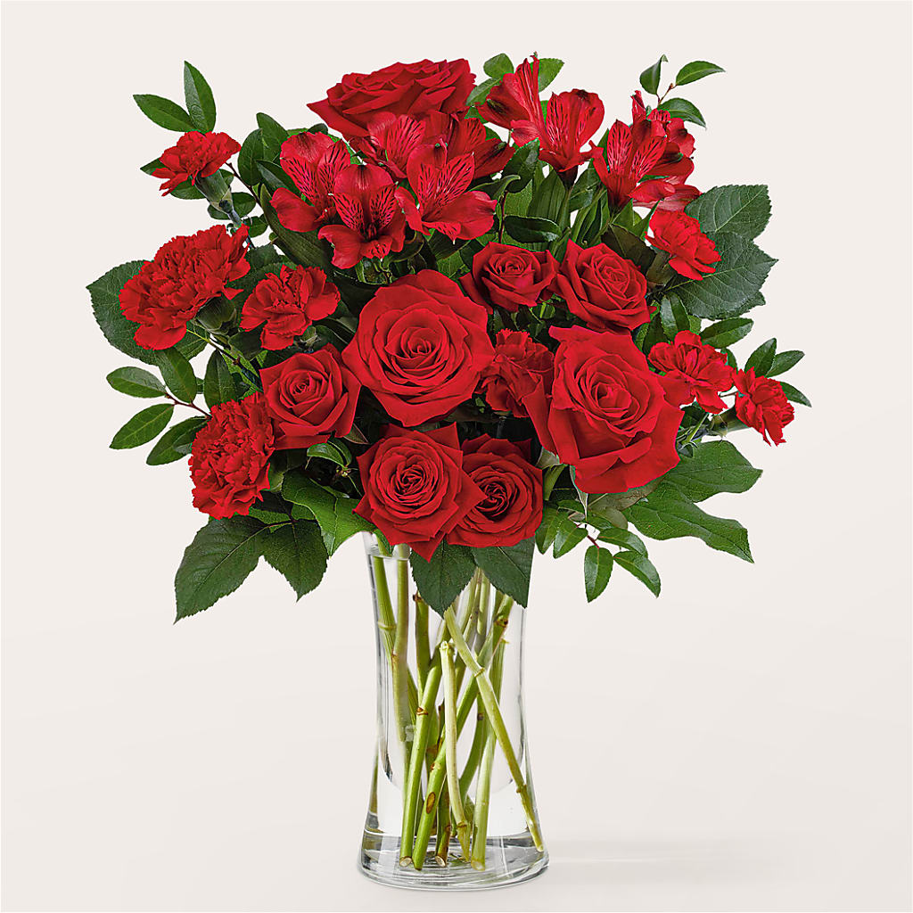 Brilliant Ruby Bouquet – AZAR FLRST INC/NEWPORT BEACH FLRST & GDN, Irvine CA