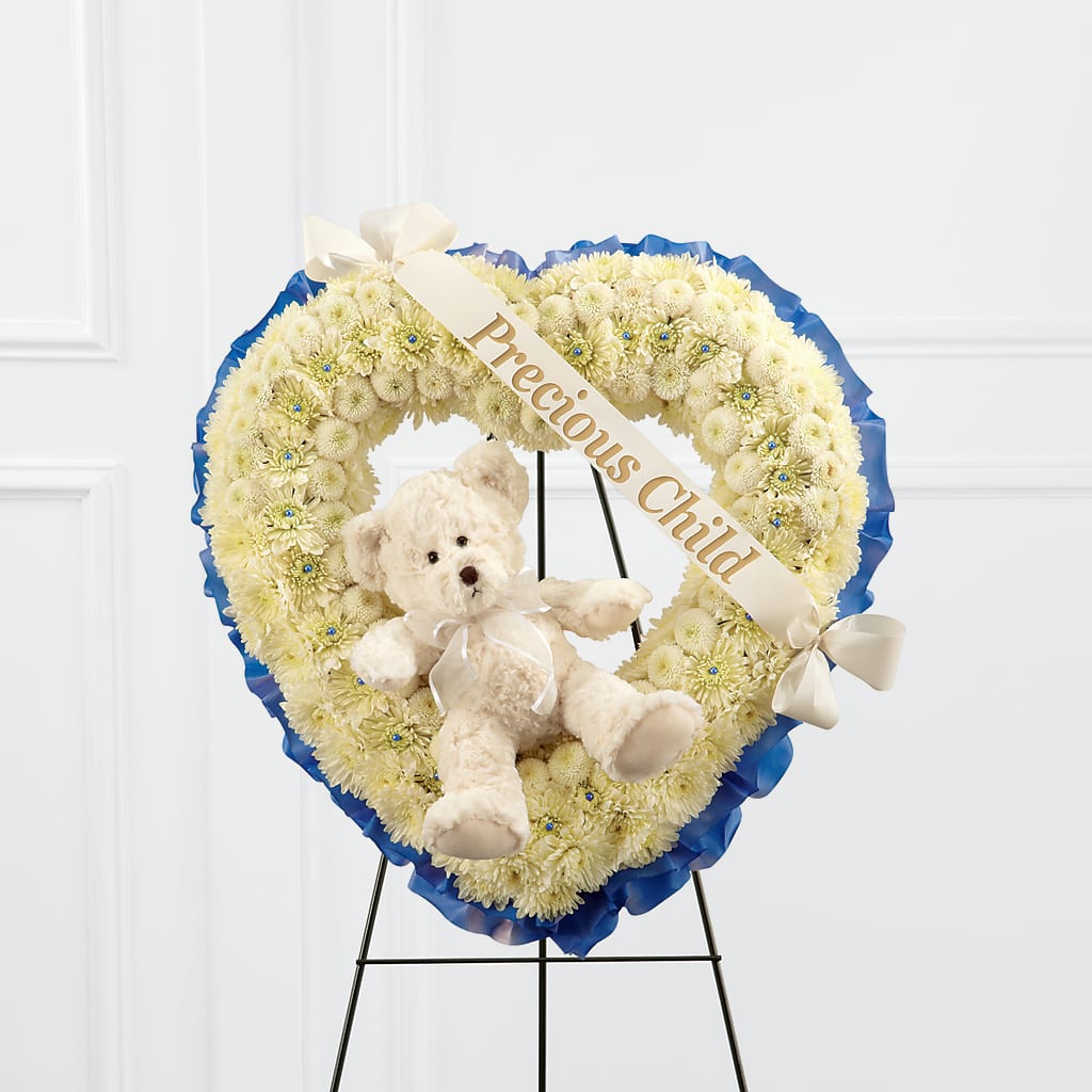 Precious Child Standing Heart – AZAR FLRST INC/NEWPORT BEACH FLRST & GDN, Irvine CA