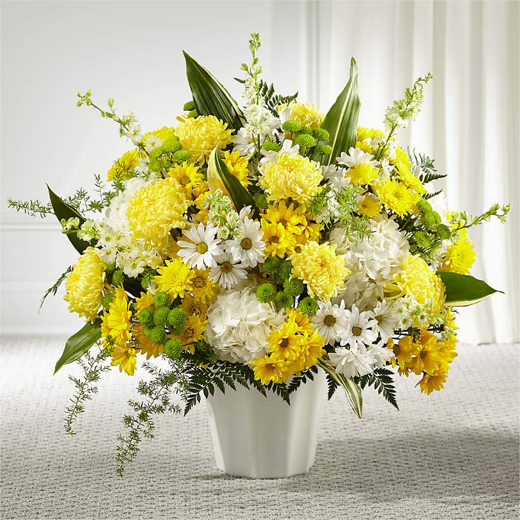 Unity & Grace Floor Basket – AZAR FLRST INC/NEWPORT BEACH FLRST & GDN, Irvine CA