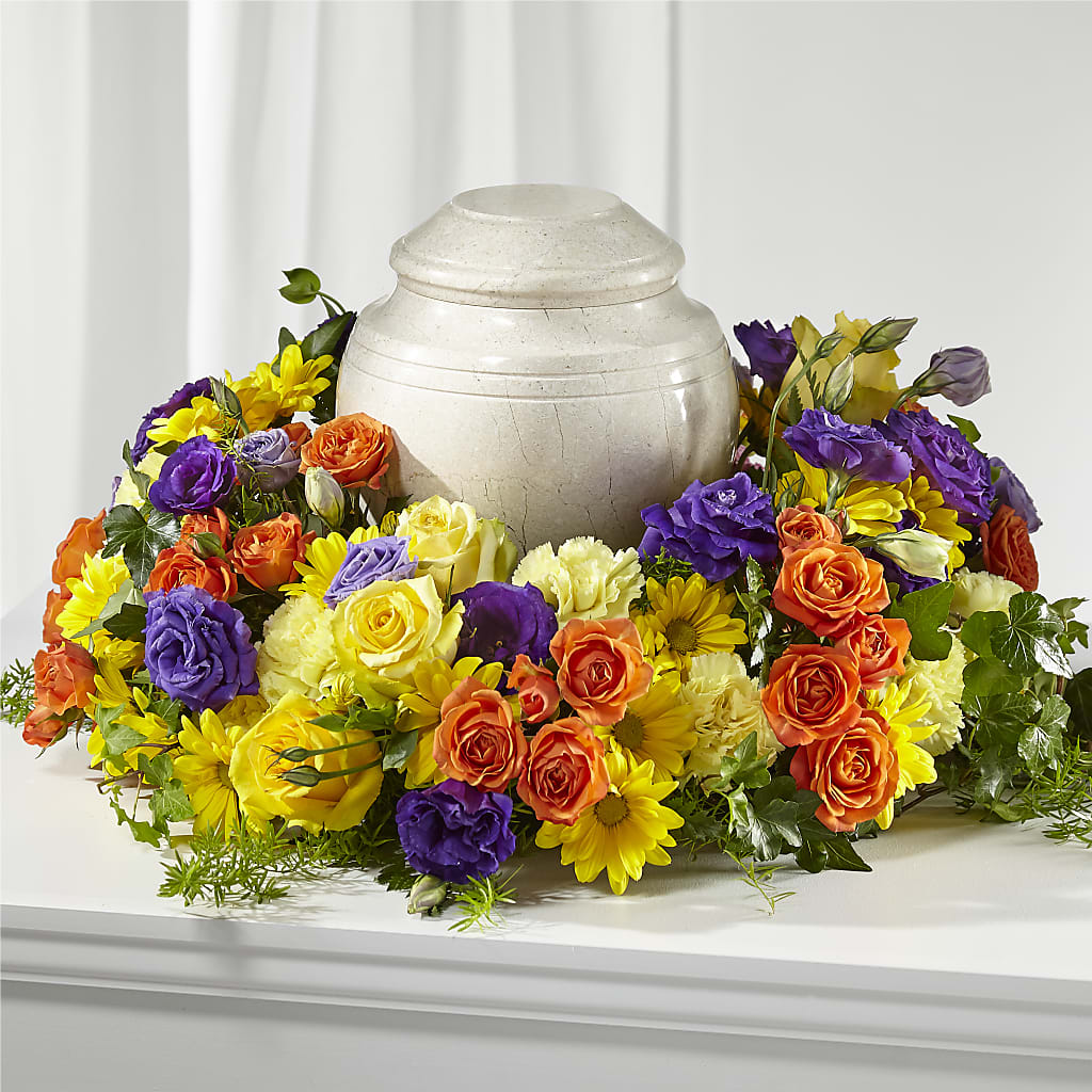 Blossoms of Remembrance Cremation Adornment – AZAR FLRST INC/NEWPORT BEACH FLRST & GDN, Irvine CA
