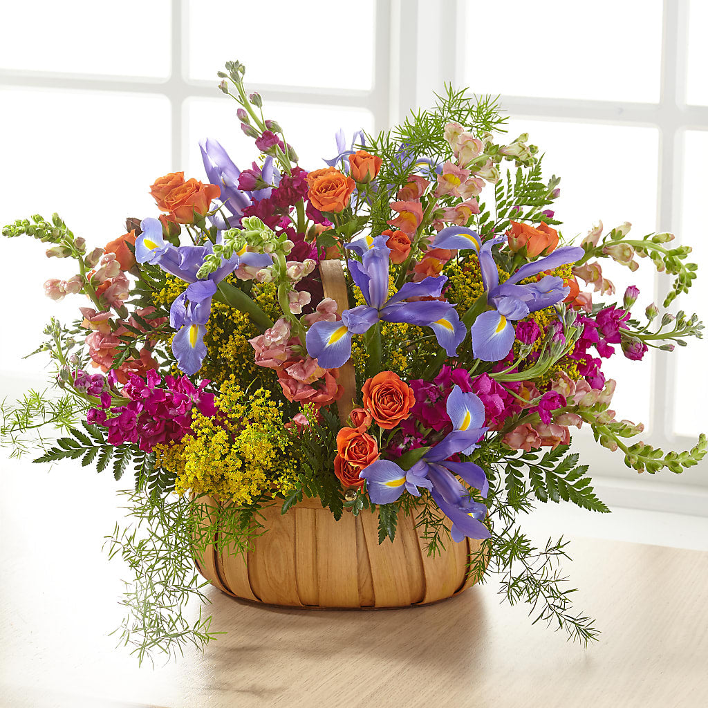 Garden of Life Basket – AZAR FLRST INC/NEWPORT BEACH FLRST & GDN, Irvine CA