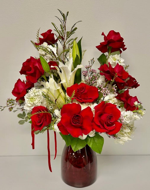 luxurious velvety red roses – AZAR FLRST INC/NEWPORT BEACH FLRST & GDN, Irvine CA