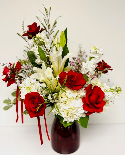 luxurious velvety red roses – AZAR FLRST INC/NEWPORT BEACH FLRST & GDN, Irvine CA