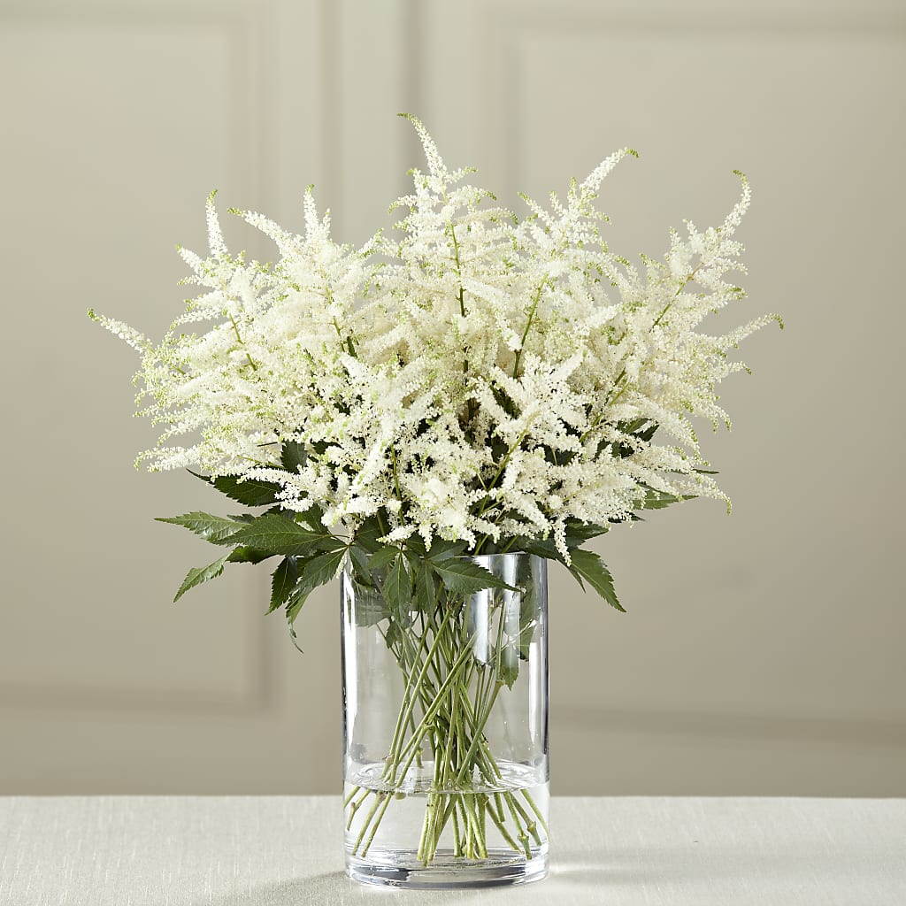 White Astilbe Bouquet – AZAR FLRST INC/NEWPORT BEACH FLRST & GDN, Irvine CA