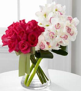 Luxury Rose & Cymbidium – AZAR FLRST INC/NEWPORT BEACH FLRST & GDN, Irvine CA