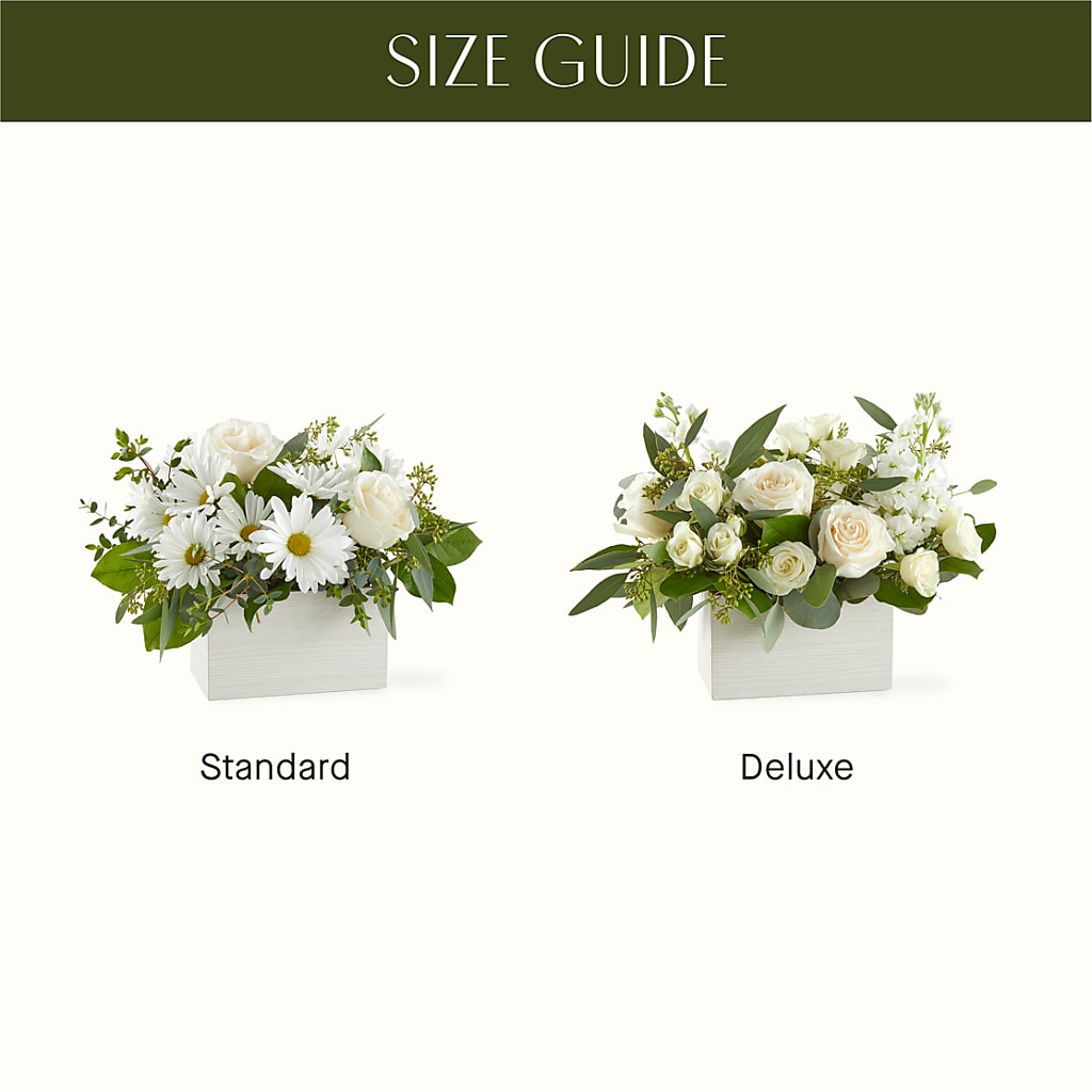 Fresh Linen Box Bouquet – AZAR FLRST INC/NEWPORT BEACH FLRST & GDN, Irvine CA