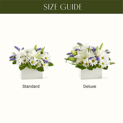 Beyond Blue Box Bouquet – AZAR FLRST INC/NEWPORT BEACH FLRST & GDN, Irvine CA