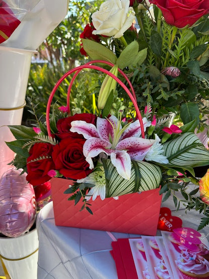 Crimson Kiss Couture Purse – AZAR FLRST INC/NEWPORT BEACH FLRST & GDN, Irvine CA
