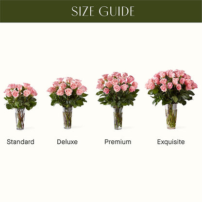 Long Stem Pink Rose Bouquet – AZAR FLRST INC/NEWPORT BEACH FLRST & GDN, Irvine CA