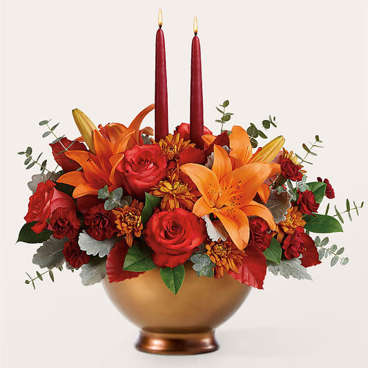 Fruits of Fall Centerpiece – AZAR FLRST INC/NEWPORT BEACH FLRST & GDN, Irvine CA