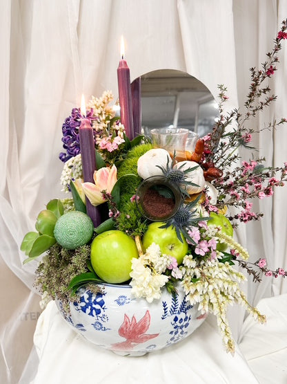 Elegant Haft-Seen Floral Display – AZAR FLRST INC/NEWPORT BEACH FLRST & GDN, Irvine CA