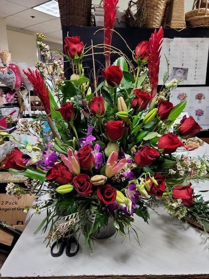 Island of Desire – A Tropical Valentine’s Bouquet