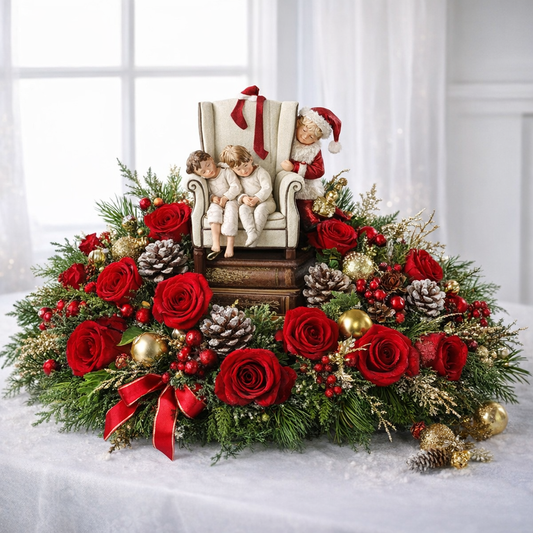 Norman Rockwell Centerpiece – AZAR FLRST INC/NEWPORT BEACH FLRST & GDN, Irvine CA