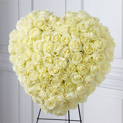 Elegant Remembrance Standing Heart – AZAR FLRST INC/NEWPORT BEACH FLRST & GDN, Irvine CA