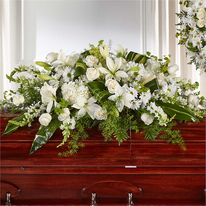 Abundance Casket Spray – AZAR FLRST INC/NEWPORT BEACH FLRST & GDN, Irvine CA