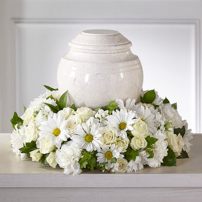Ivory Gardens Cremation Adornment – AZAR FLRST INC/NEWPORT BEACH FLRST & GDN, Irvine CA