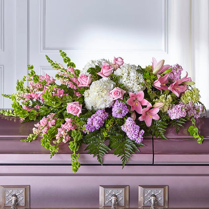 Life's Gratitude Casket Spray – AZAR FLRST INC/NEWPORT BEACH FLRST & GDN, Irvine CA