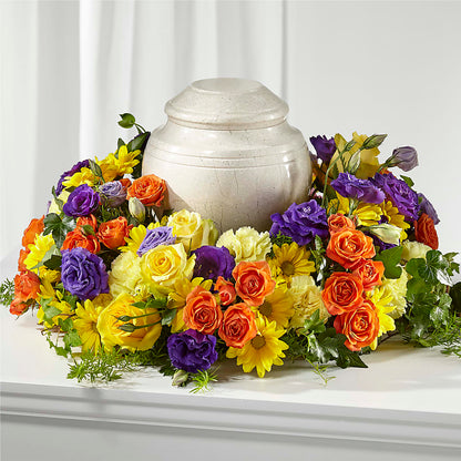 Blossoms of Remembrance Cremation Adornment – AZAR FLRST INC/NEWPORT BEACH FLRST & GDN, Irvine CA