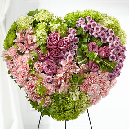 Heartwarming Standing Heart – AZAR FLRST INC/NEWPORT BEACH FLRST & GDN, Irvine CA