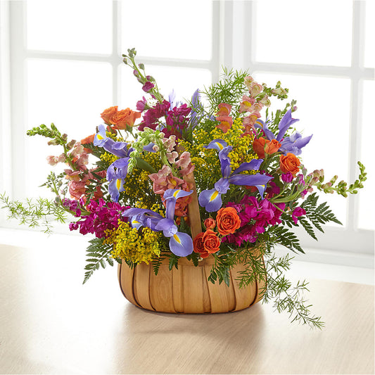 Garden of Life Basket – AZAR FLRST INC/NEWPORT BEACH FLRST & GDN, Irvine CA