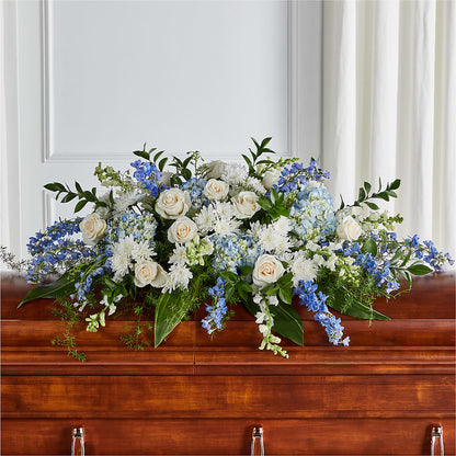 Timeless Essence Casket Spray – AZAR FLRST INC/NEWPORT BEACH FLRST & GDN, Irvine CA