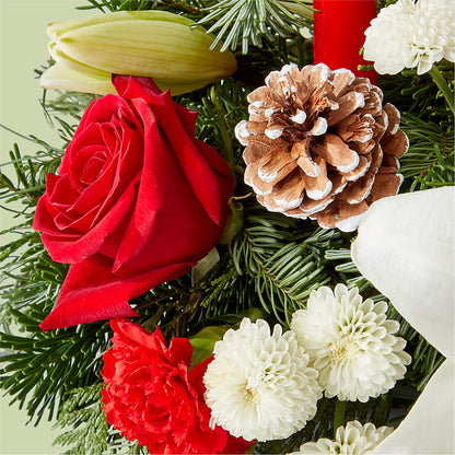Seasonal Festivities Centerpiece – AZAR FLRST INC/NEWPORT BEACH FLRST & GDN, Irvine CA