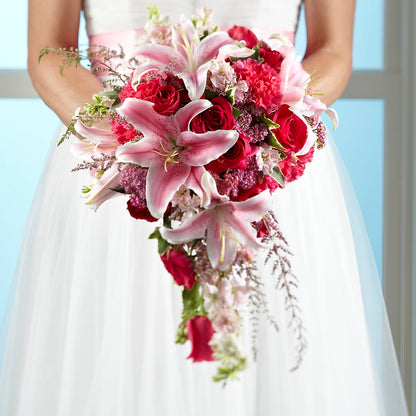 Lily & Rose Bouquet – AZAR FLRST INC/NEWPORT BEACH FLRST & GDN, Irvine CA