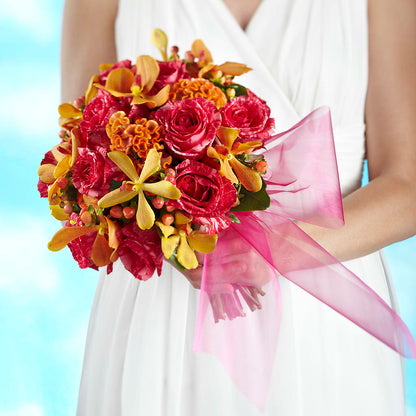 Brilliant Shades of Love Bouquet – AZAR FLRST INC/NEWPORT BEACH FLRST & GDN, Irvine CA