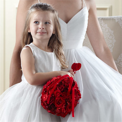 Pure at Heart Flower Girl Arrangement – AZAR FLRST INC/NEWPORT BEACH FLRST & GDN, Irvine CA